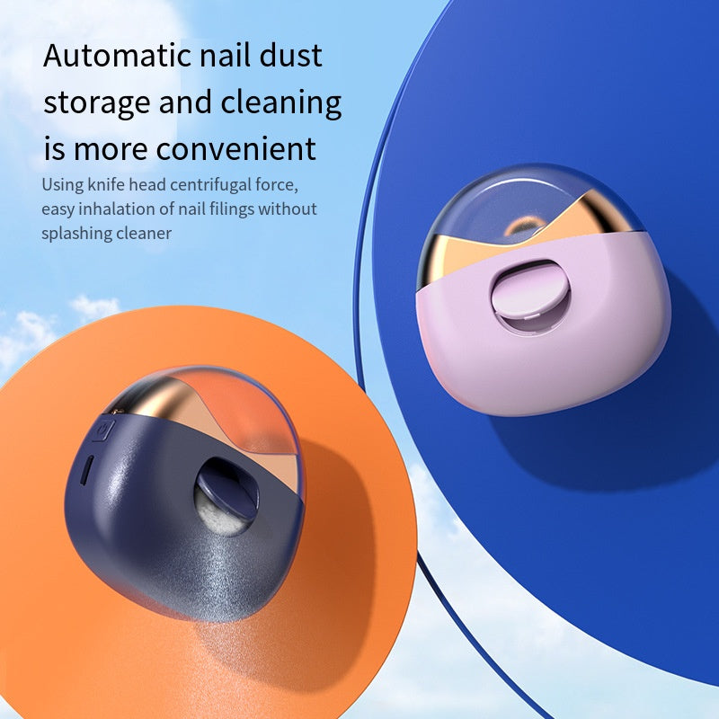 Smart Nail Polisher Electric Automatic Nail Clipper Mini Portable Finger Nail Tools for Kids Baby