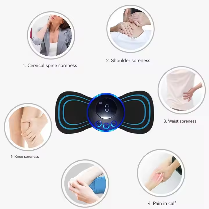 EMS Mini Electric Neck Back Body Massager