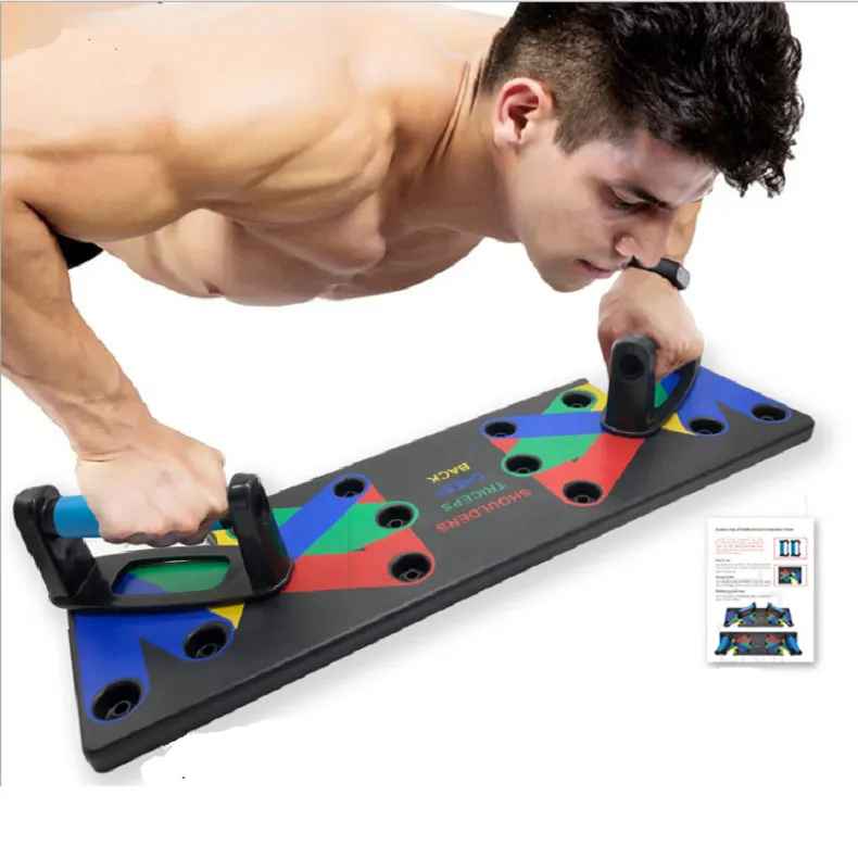 9 in 1 Pushup Push up Rack Board for Abdominal Muscle Training