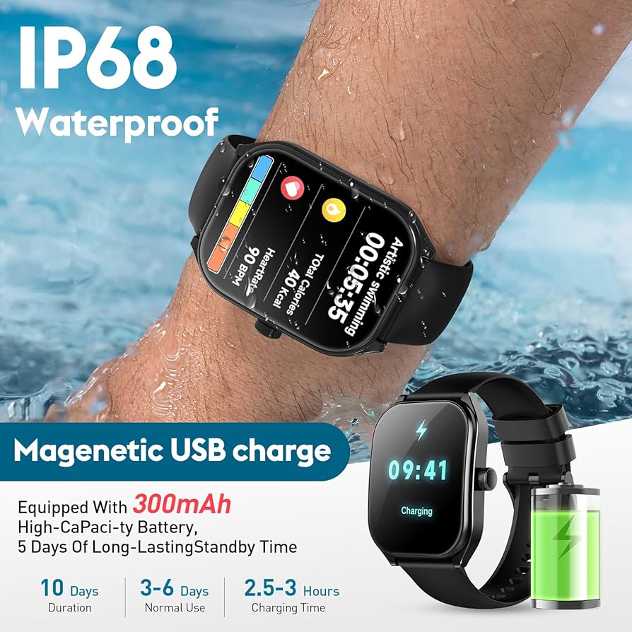 OD7 Curve Display Smart Watch