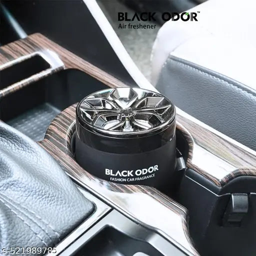 BLACK ODOR® Premium Luxury Car Air Freshener – Long Lasting Aluminum Alloy Aroma Diffuser for Cars, SUVs & Home Use