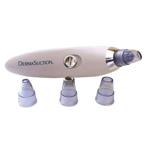 Cell Operated Blackhead Removal Machine Derma Suction 4 in 1 Black Head Remover Machine