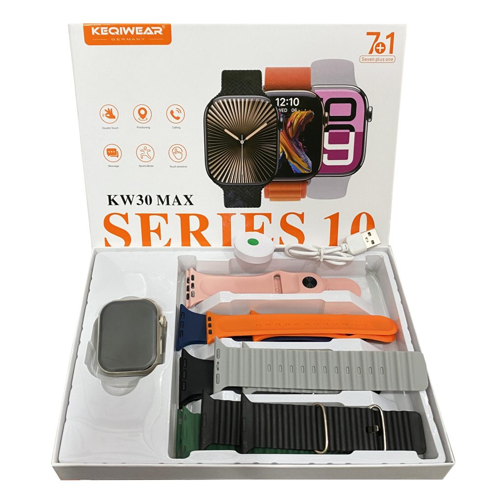 KW30 Max Series 10 Smart Watch – 7+1