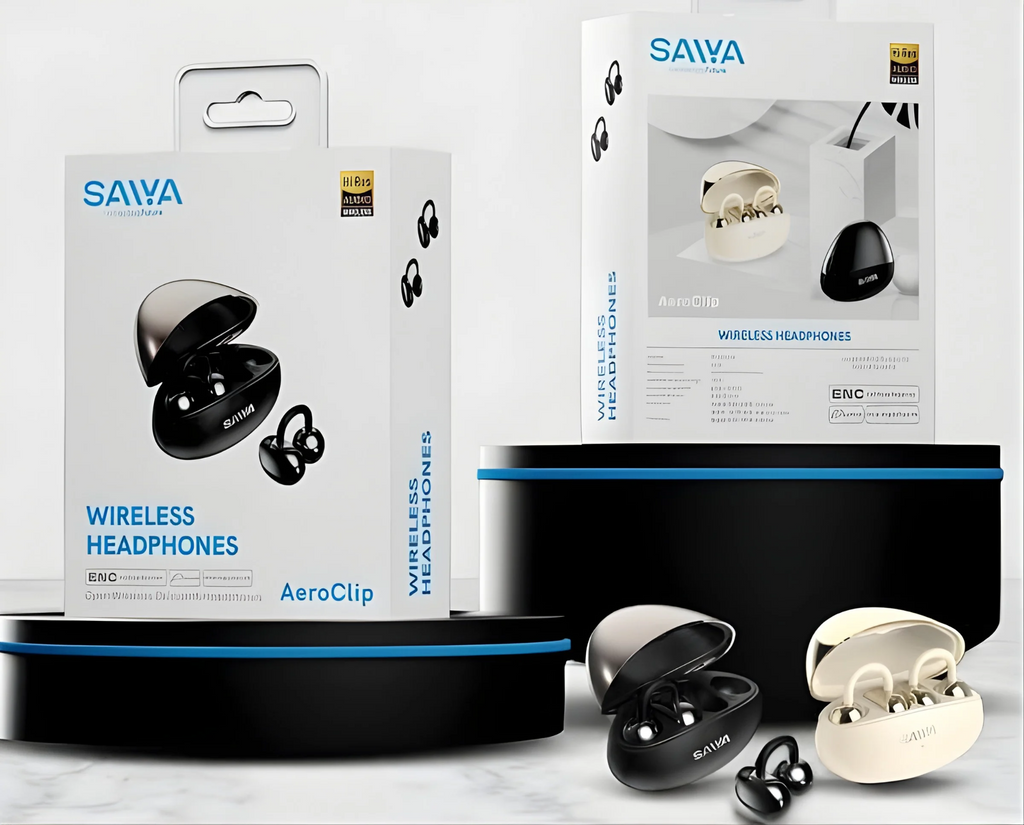 Saiya - AeroClip Wireless Earphones (MADE IN HONG KONG)