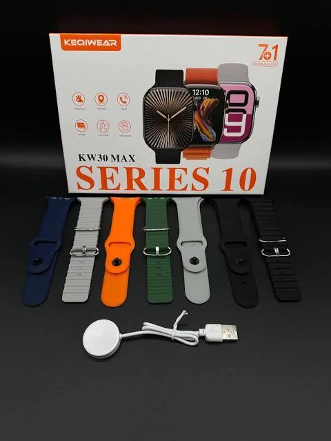KW30 Max Series 10 Smart Watch – 7+1