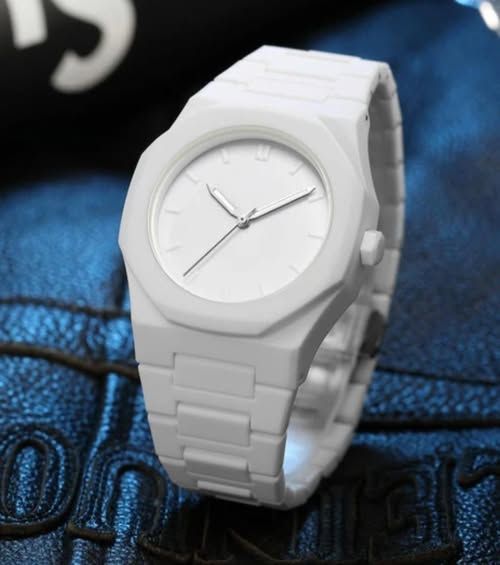 White Aura Wrist Watch